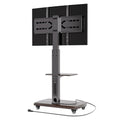 Rolling TV Stand with Power Outlet for 32 to 80 inch TVs C189