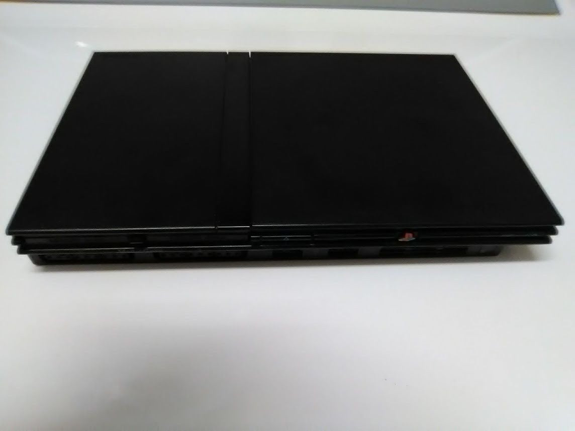 Play Station 2 Slim Console Black Gaming System M3998