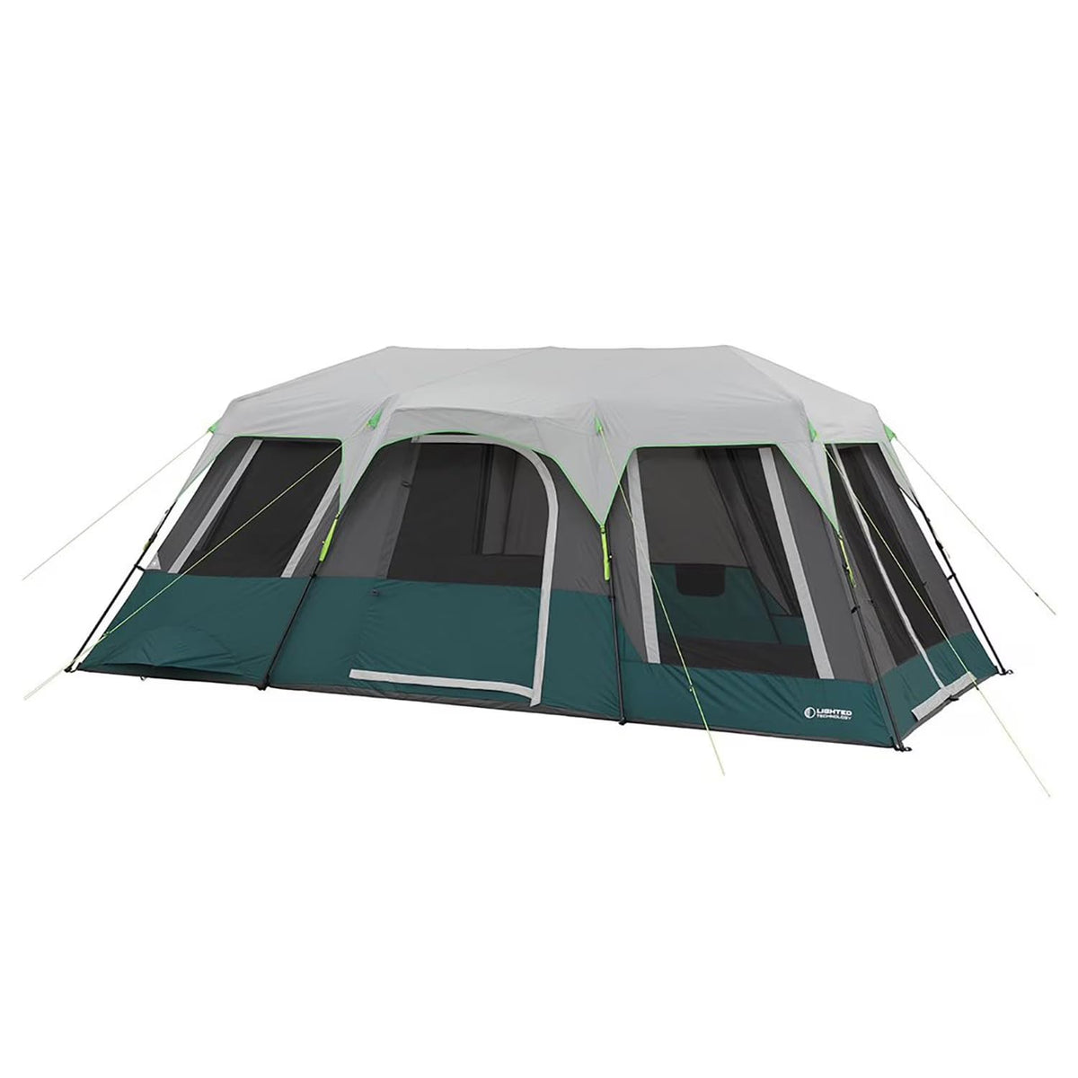 12 Person Lighted Instant Cabin Tent 18' x 10' O9626