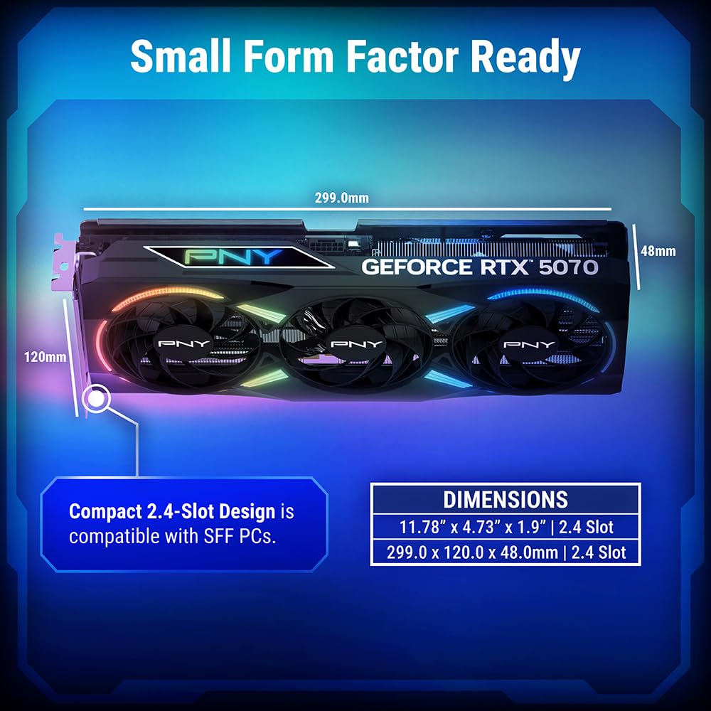NVIDIA GeForce RTX 5070 Triple-Fan Graphics Card S26601