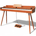88 Key Weighted Digital Piano with Stand & 3 Pedals O10332