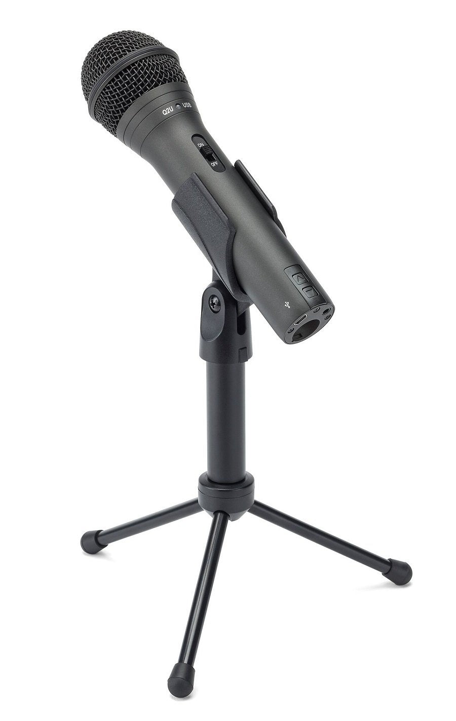 Black USB/XLR Dynamic Microphone Pack F19540