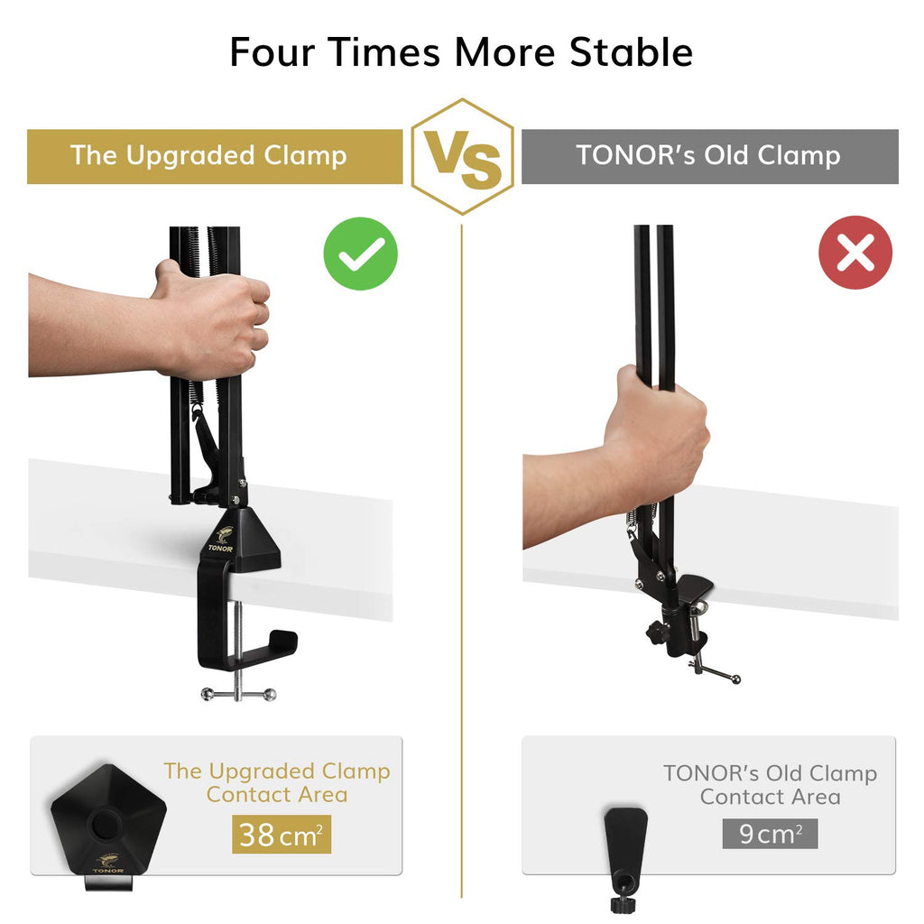 USB Microphone and Microphone Arm Stand R654393