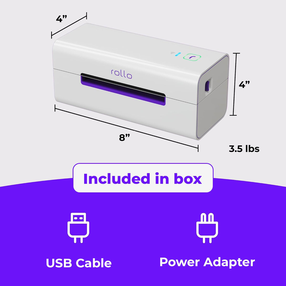 Wireless Wi-Fi 4x6 Thermal Label Printer Z85557