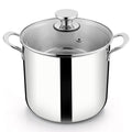 8QT Stainless Steel Stock Pot with Lid X58057