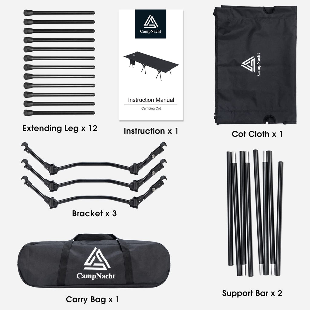 Ultralight Aluminium Camping Cot Y4488