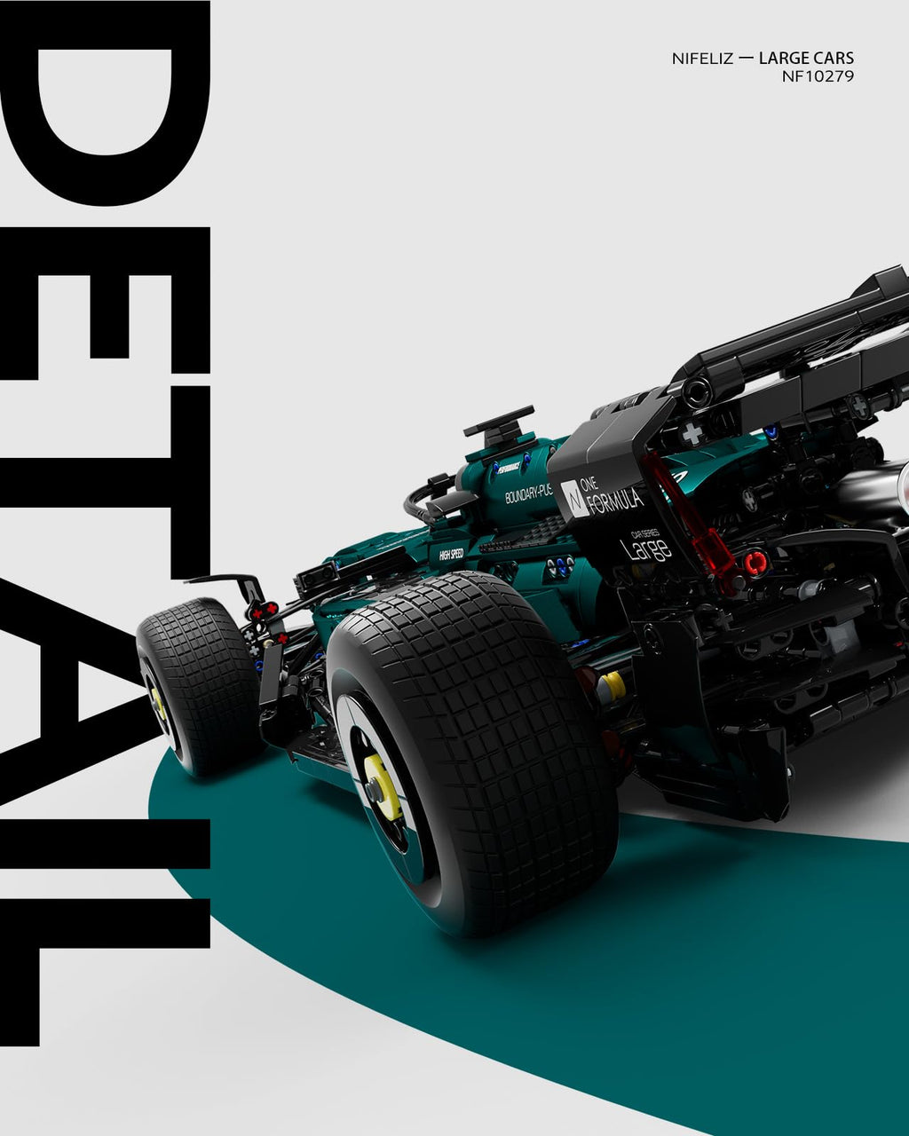 Formula 1 Racing Car Building Set R757018