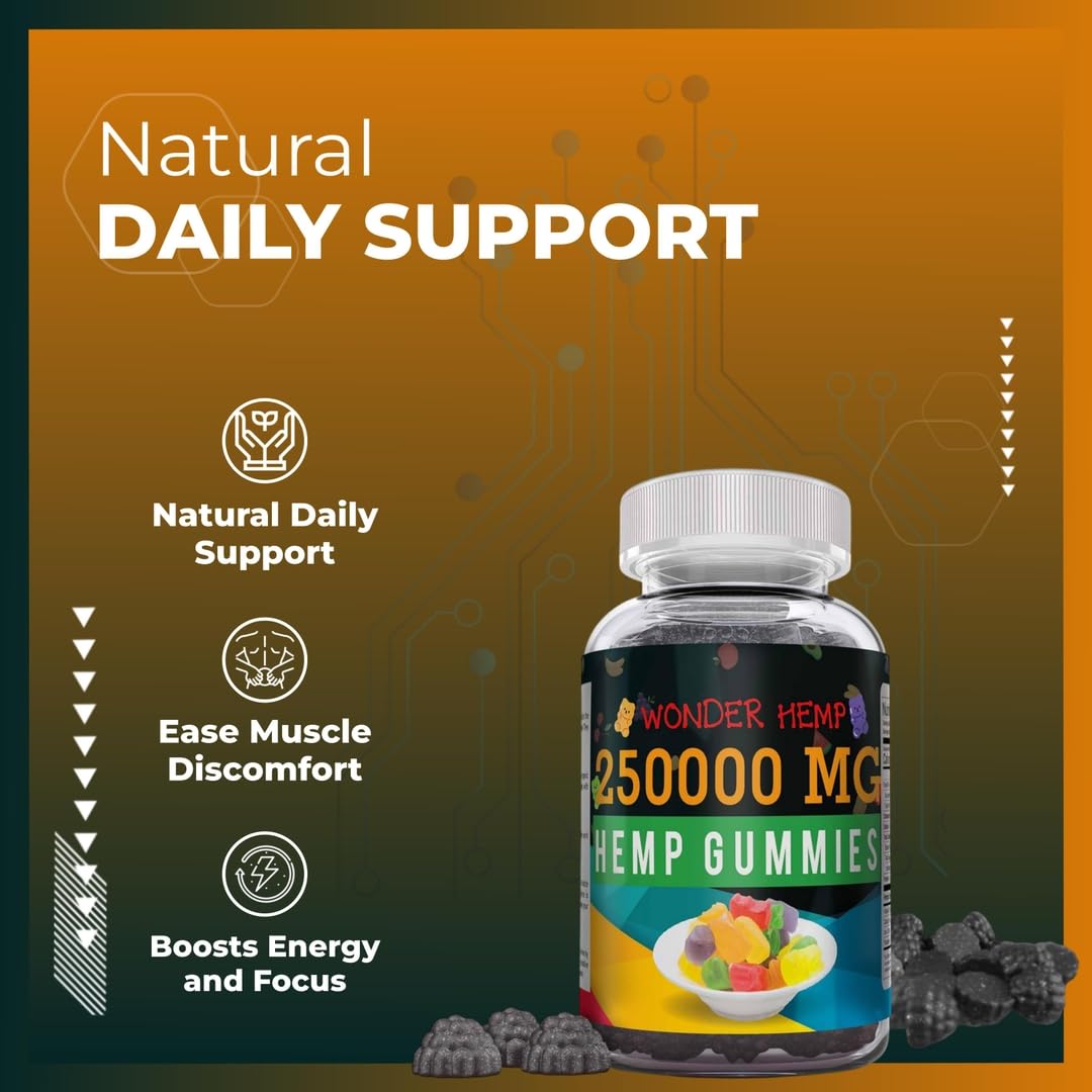Hemp Gummies Supplement with Hemp Oil Extract M154577