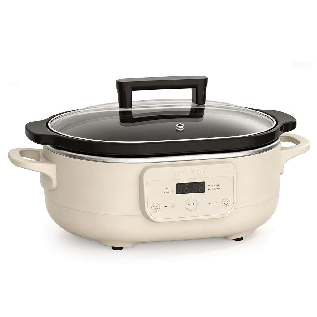 6 Quart Programmable Slow Cooker Nonstick Pot A158442