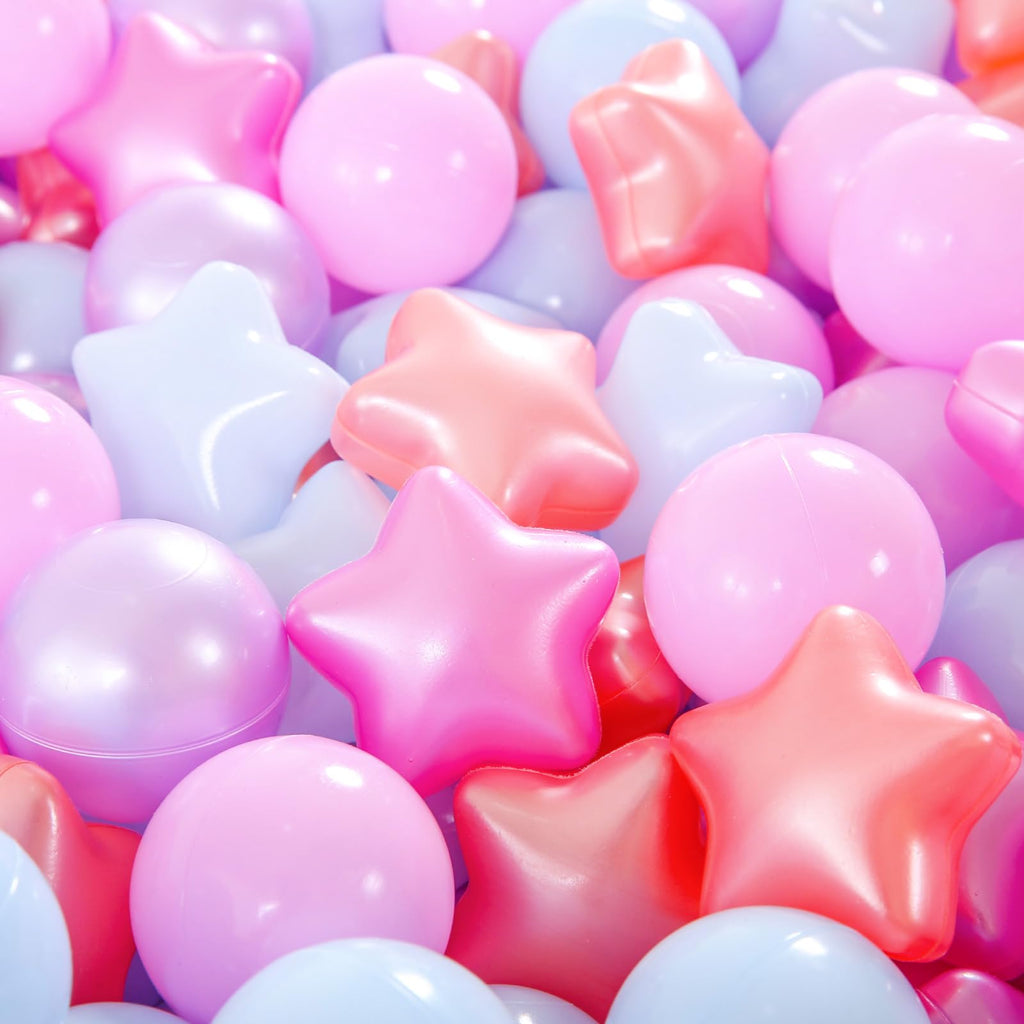 100 200 500 Pack Phthalate & BPA Free Plastic Ball Pit Balls O636664