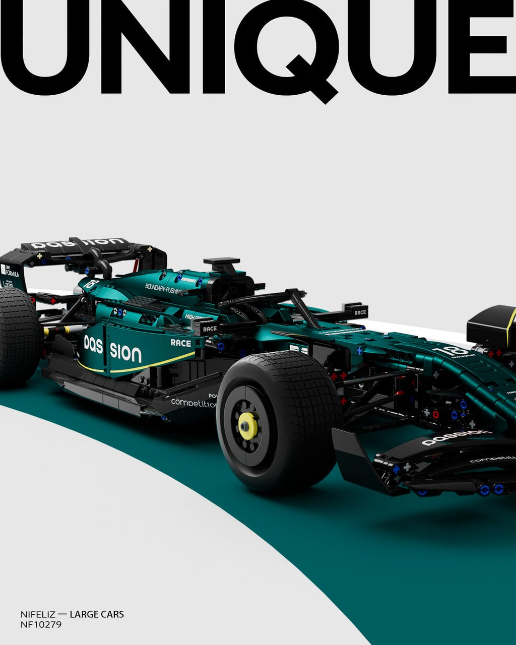 Formula 1 Racing Car Building Set R757018