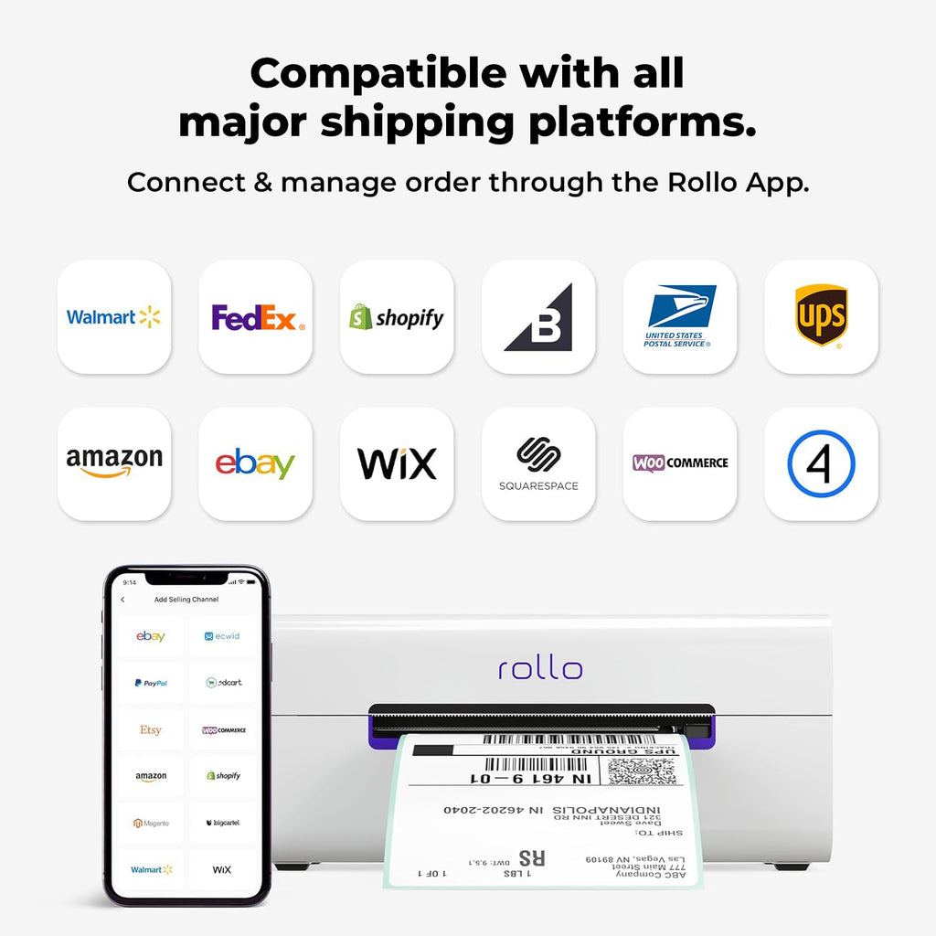 Wireless Wi-Fi 4x6 Thermal Label Printer Z85557