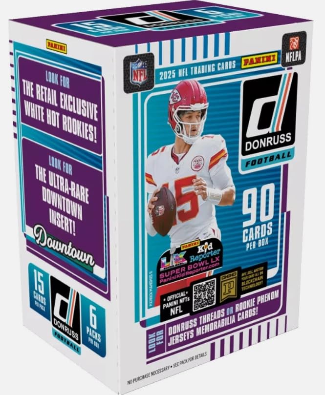 Football Trading Cards Blaster Box Y6172
