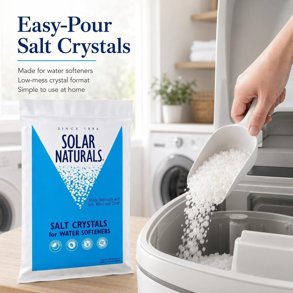 40 lb Solar Salt Crystals N593750