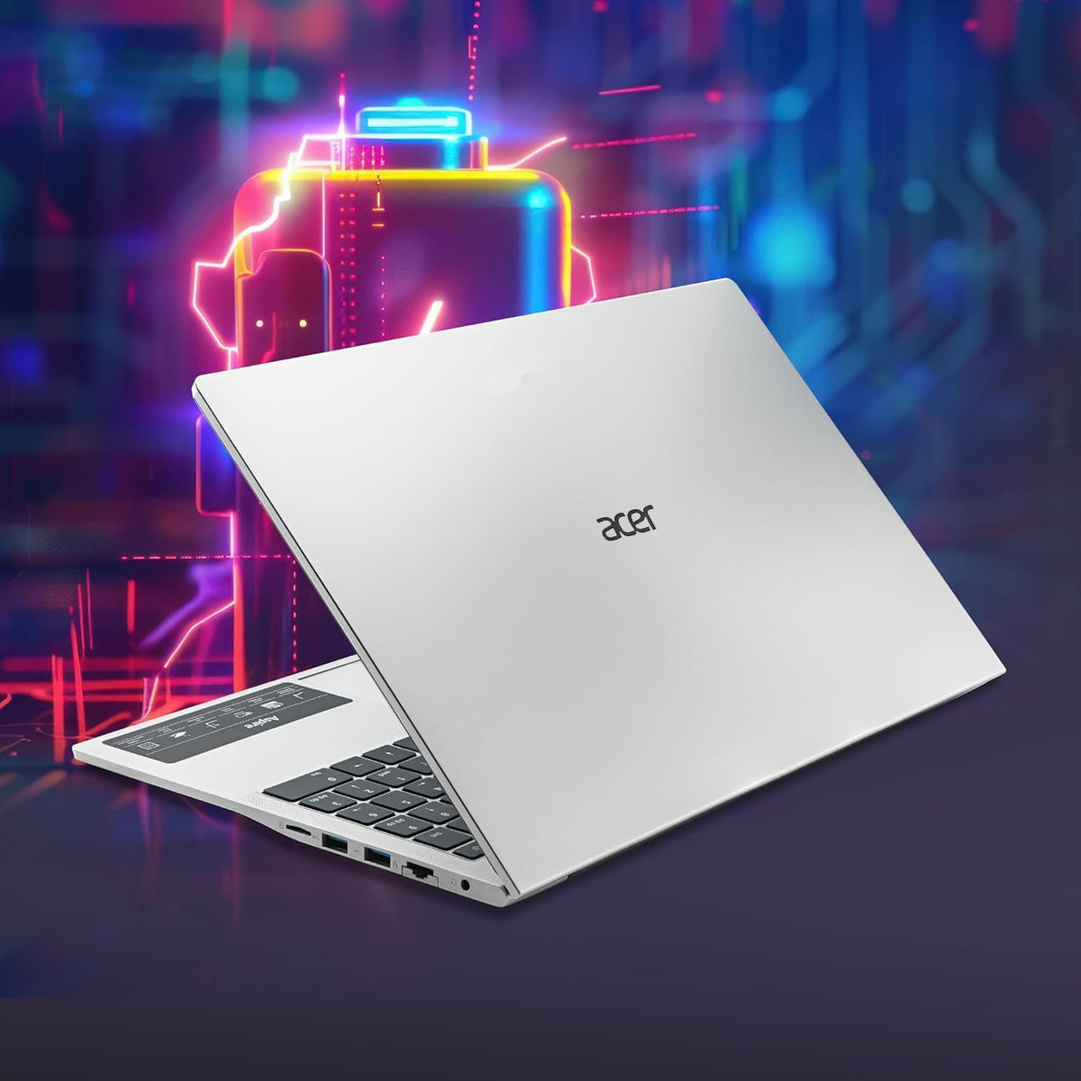 Slim Laptop Intel Core I3 8GB RAM 256GB SSD 15.6" FHD Windows 11 U1262