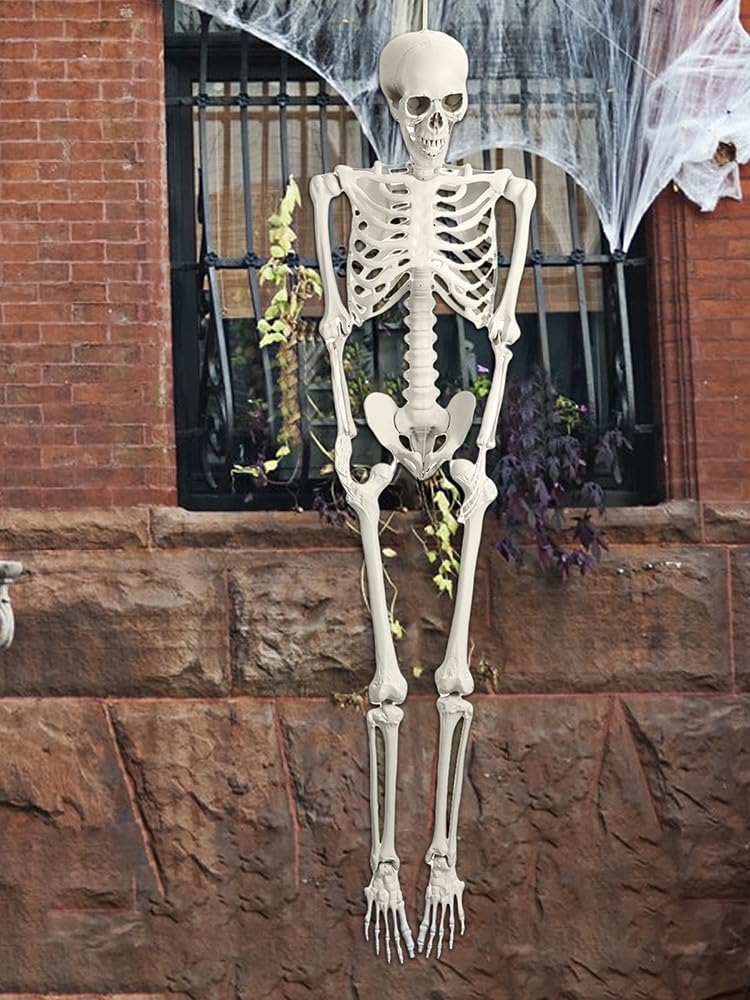 Halloween Skeleton Poseable Prop C9764