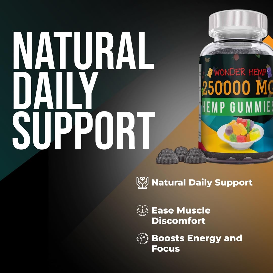 Hemp Gummies Supplement with Hemp Oil Extract M154577