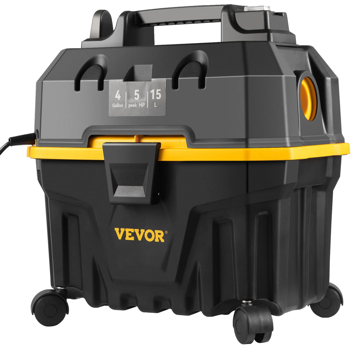 4 Gallon 5.0 Peak HP Wet and Dry Shop Vac Q149