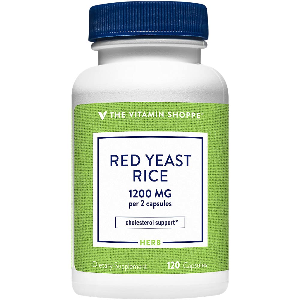 Red Yeast Rice 1200 MG 120 Capsules G770
