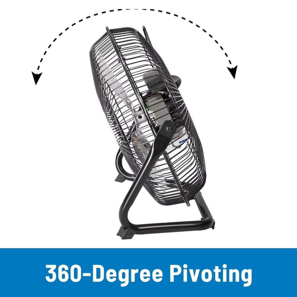 9 inch 3-Speed Portable Metal Fan V909