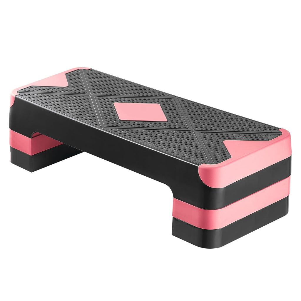 Adjustable Non Slip Aerobic Step Platform with 4 Risers C313