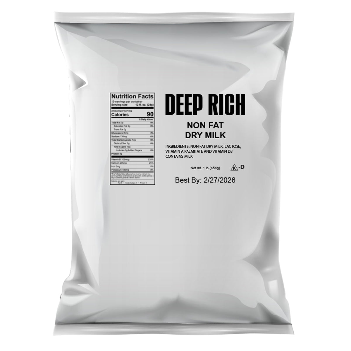 Nonfat Dry Milk 1 lb D5080