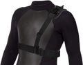 Adjustable Elastic Shoulder Strap Harness Black Gold K938