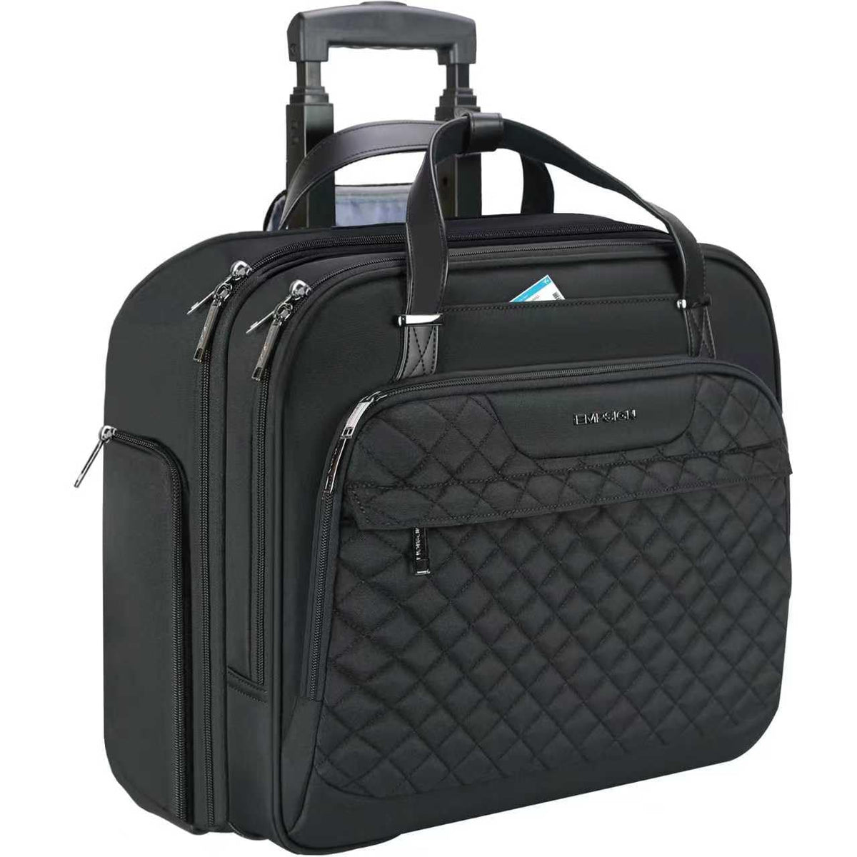 Rolling Laptop Bag 15.6 Inch Black U293499