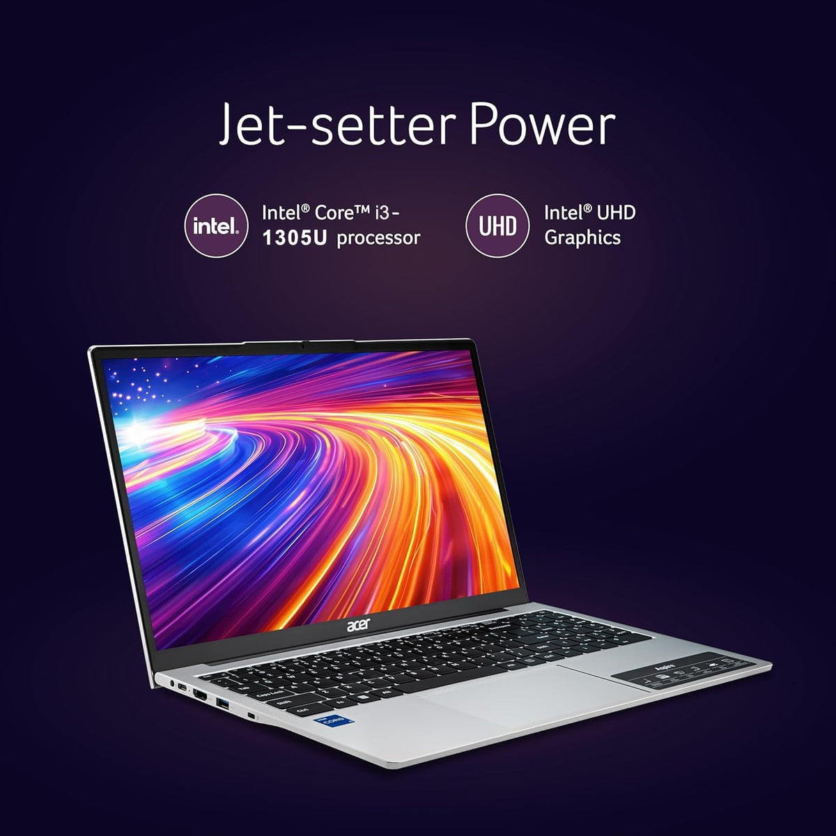 Slim Laptop Intel Core I3 8GB RAM 256GB SSD 15.6" FHD Windows 11 U1262