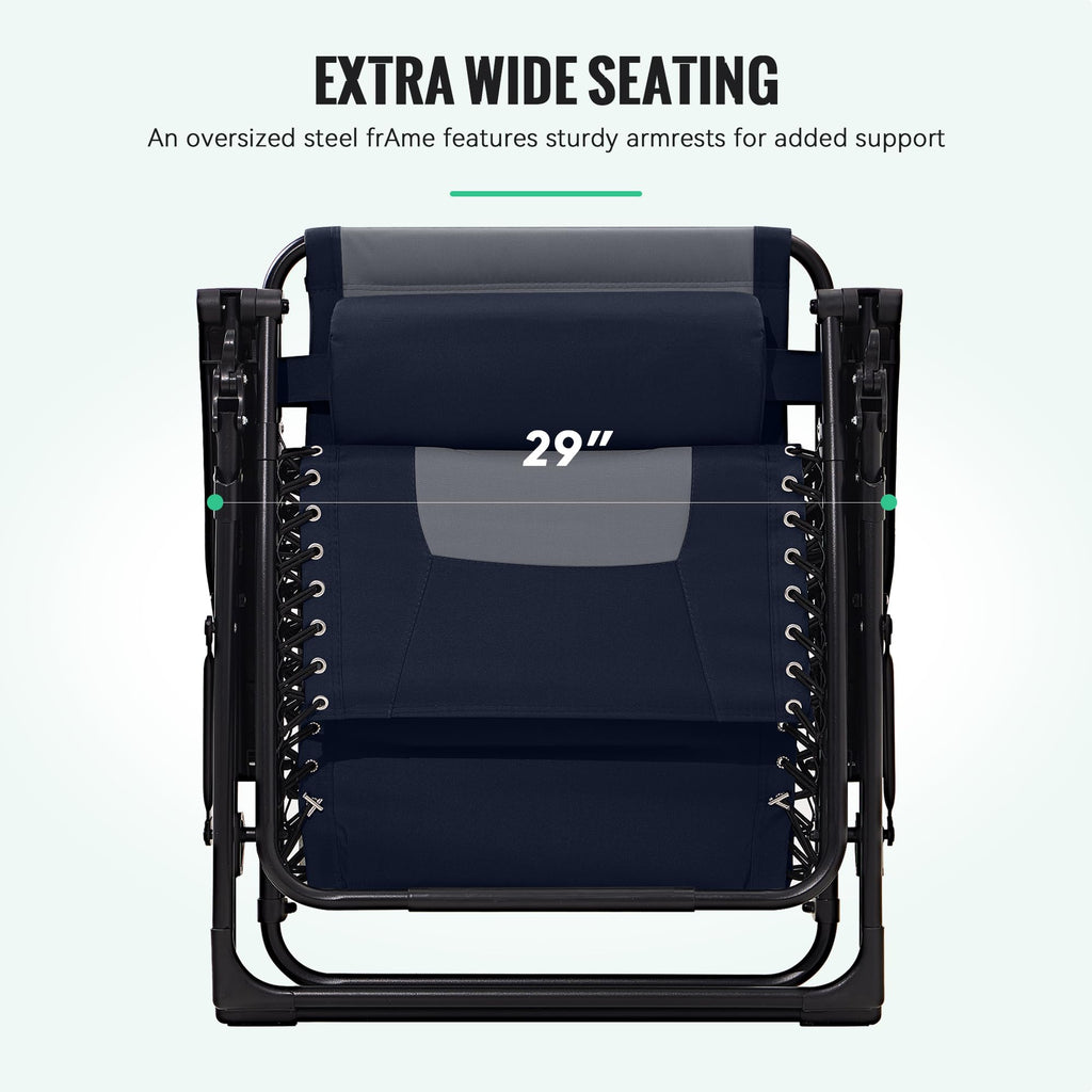 Oversized Zero Gravity Chairs Set of 2 G4170