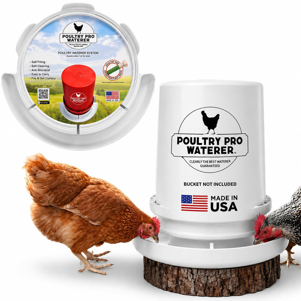 Chicken Waterer for 5 Gallon Bucket S122