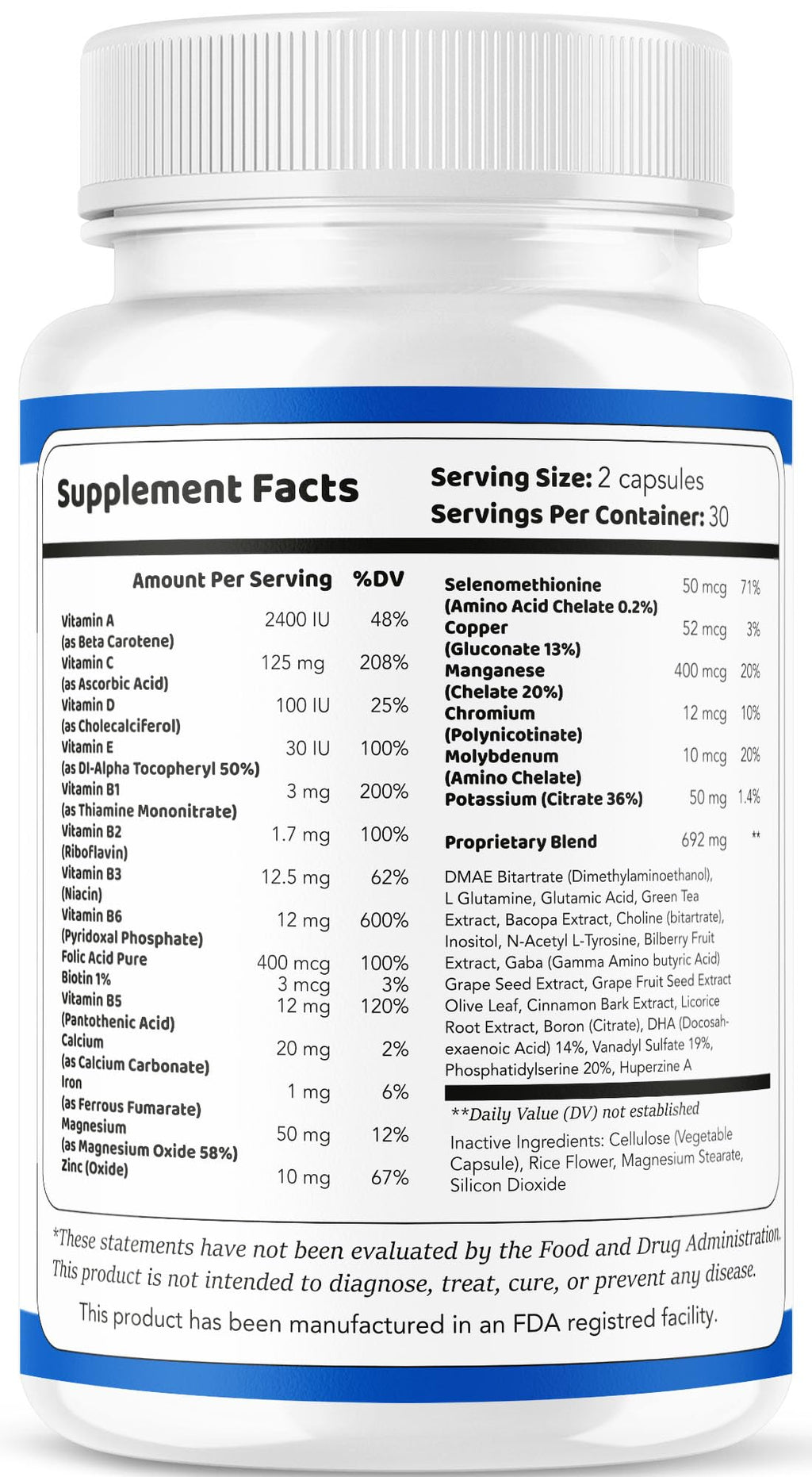 3 Pack Memory Capsules 180 Capsules I232534