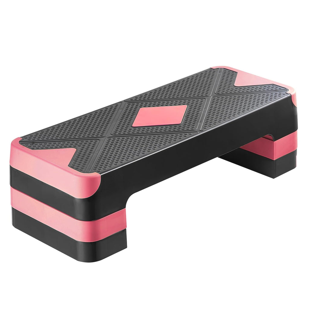 Adjustable Non Slip Aerobic Step Platform with 4 Risers C313