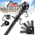 6ft Tangle Free Spinning Flag Pole Kit X99356