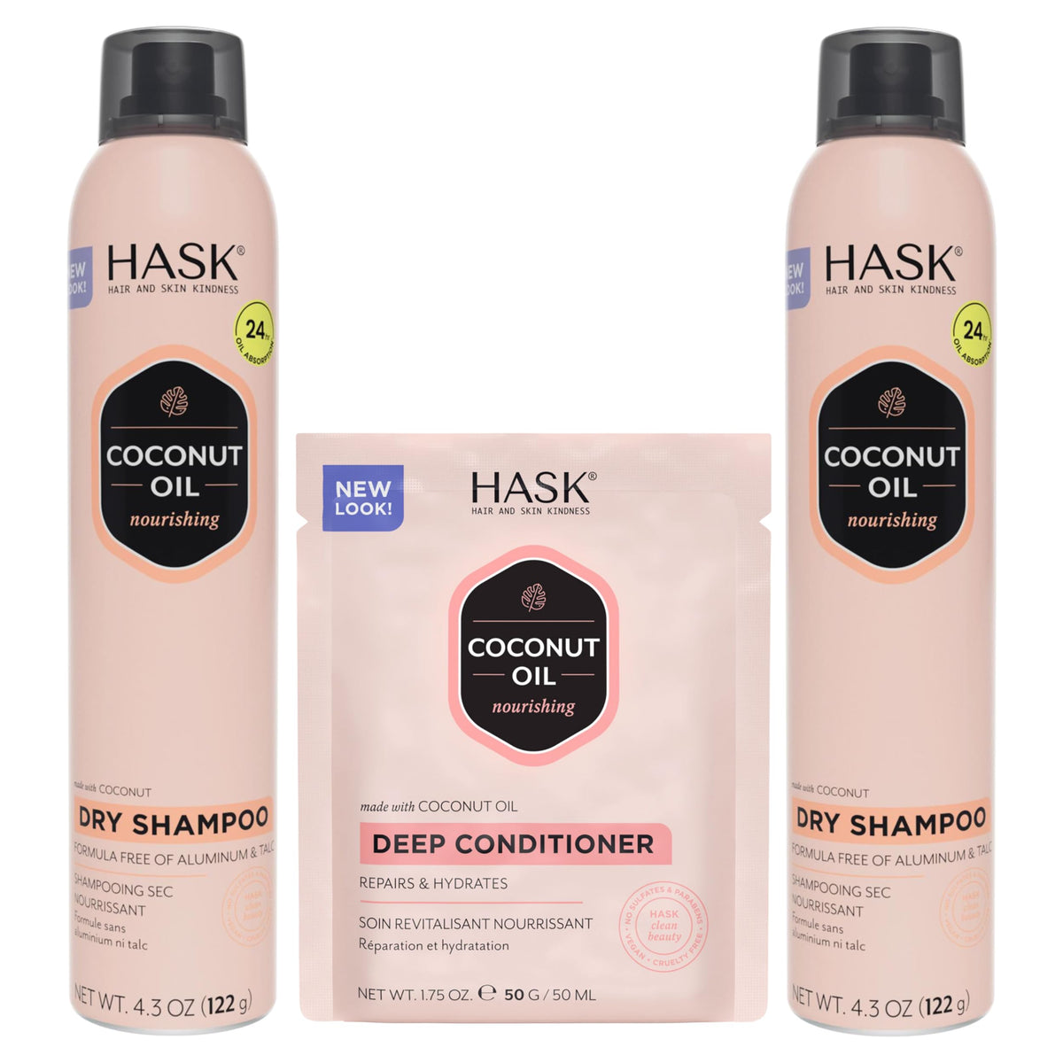 Coconut Dry Shampoo Duo + Deep Conditioner N52499
