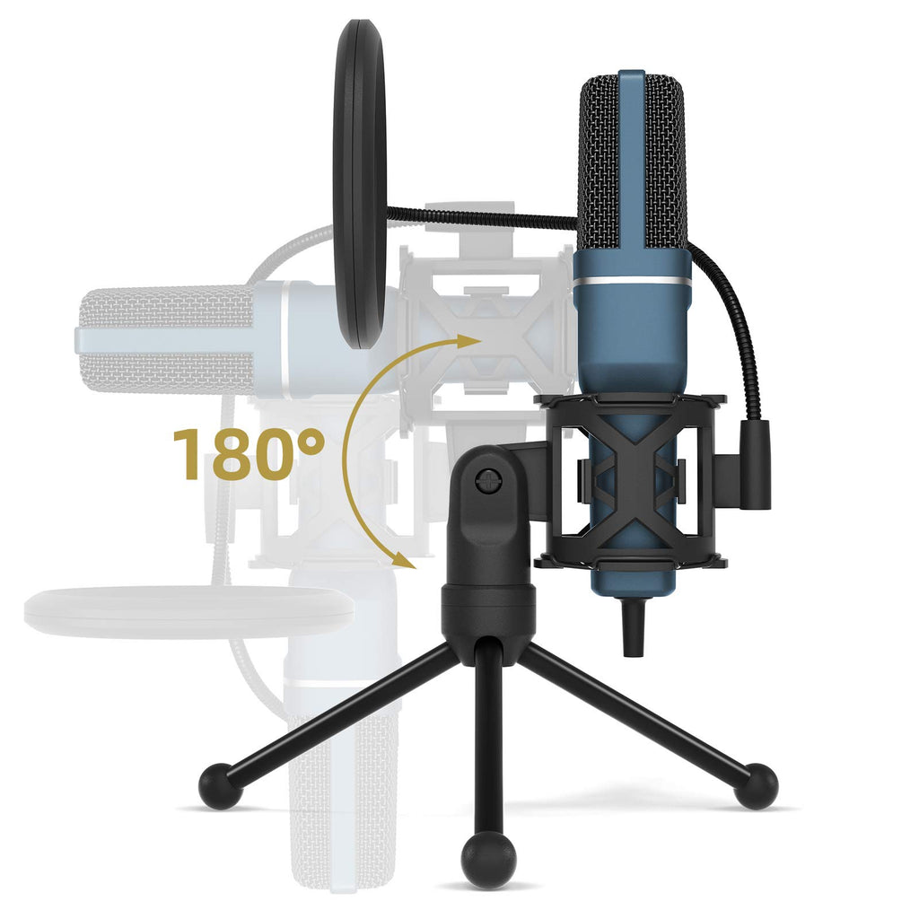 USB Microphone and Microphone Arm Stand R654393