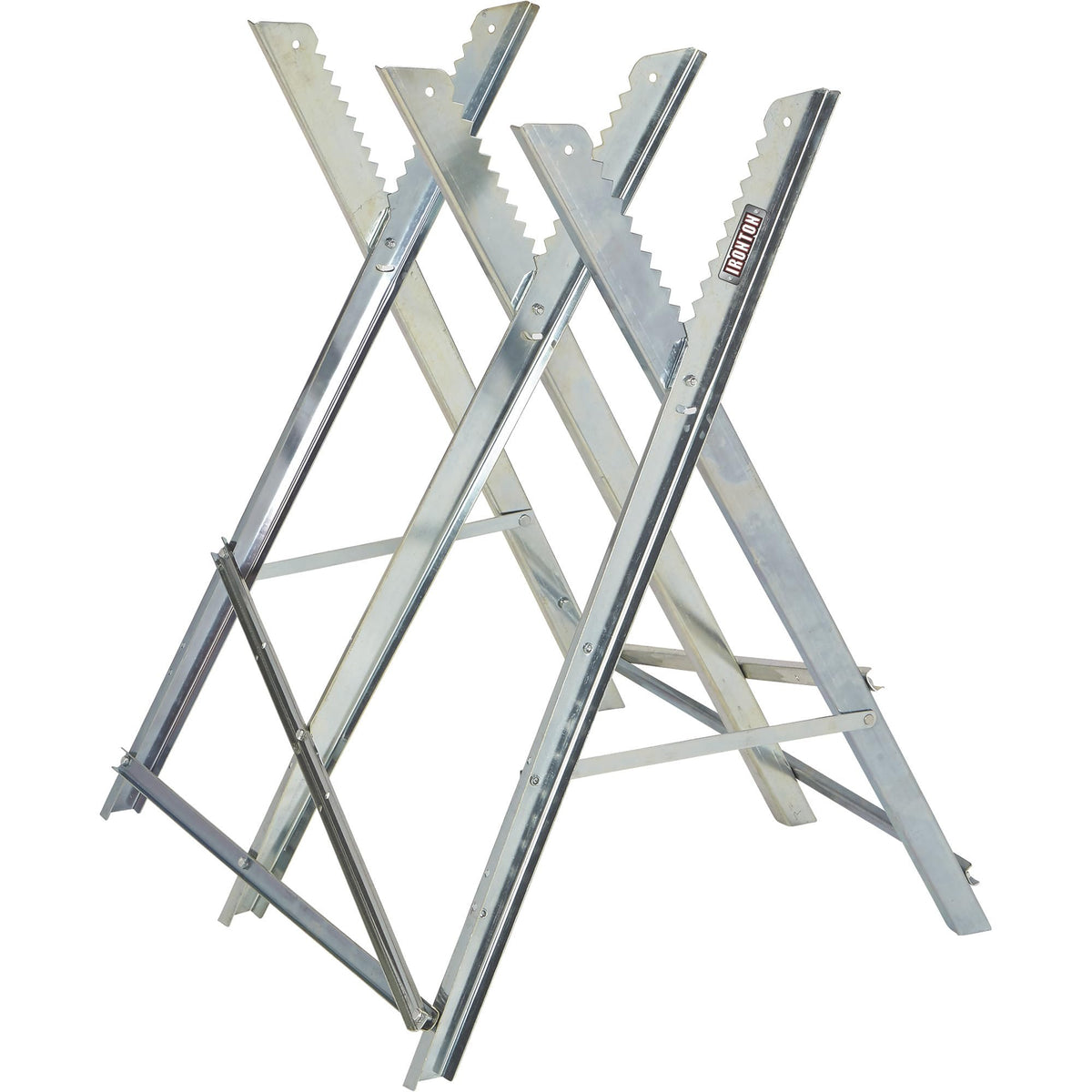 Adjustable Steel Sawhorse 330-Lb. Capacity B912
