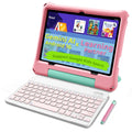 Kids Tablet 10 inch Octa-Core 30GB RAM 64GB ROM with Case Keyboard Mouse Stylus Pink R7540