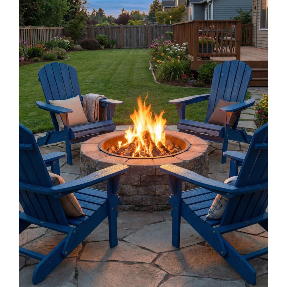 Wood Folding Adirondack Chair M90979