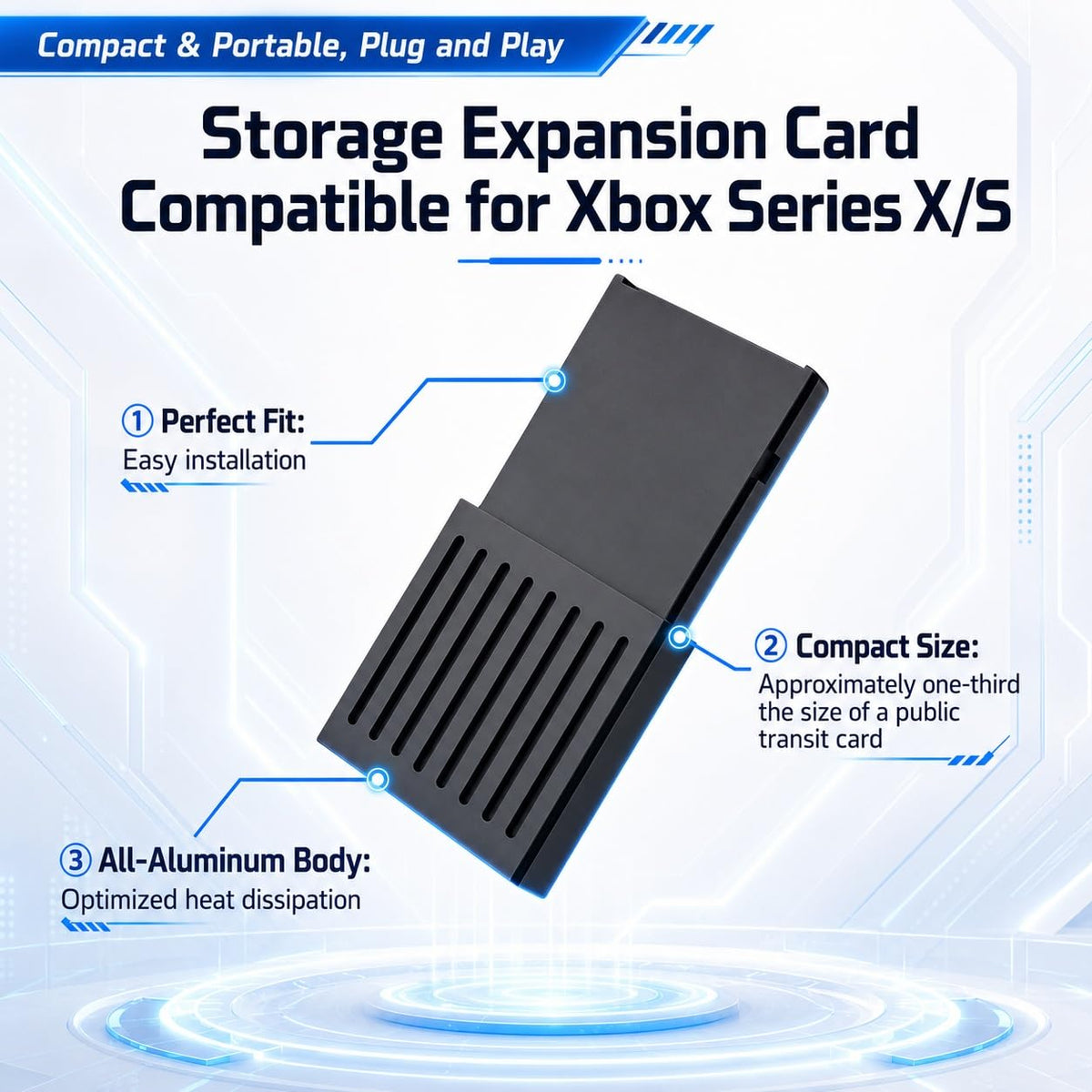 M.2 Hard Drive Expansion Card Enclosure F775630