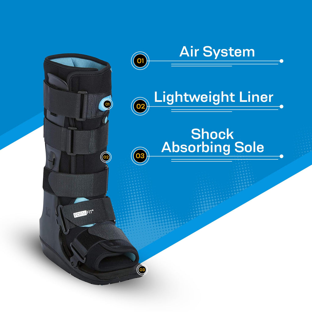 Walker Boot with Air Low Top Large L4343