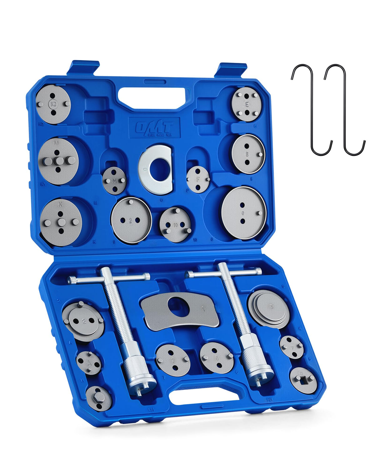 24pc Brake Caliper Compression Tool with Adapters & Hangers D677121