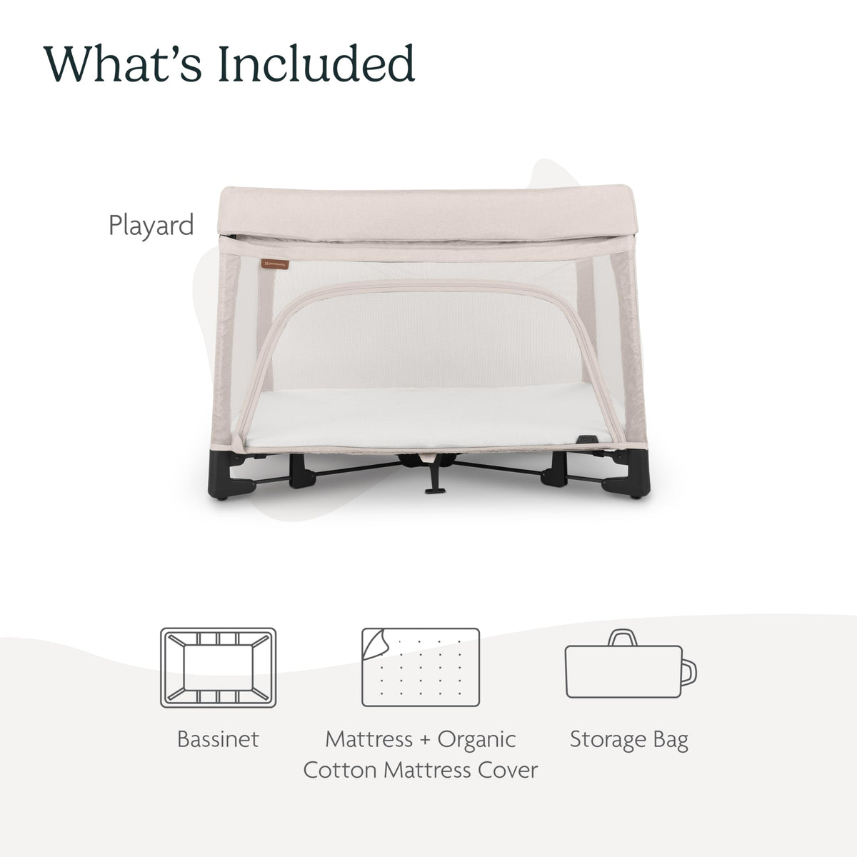 Portable Playard, Bassinet & Travel Crib O197