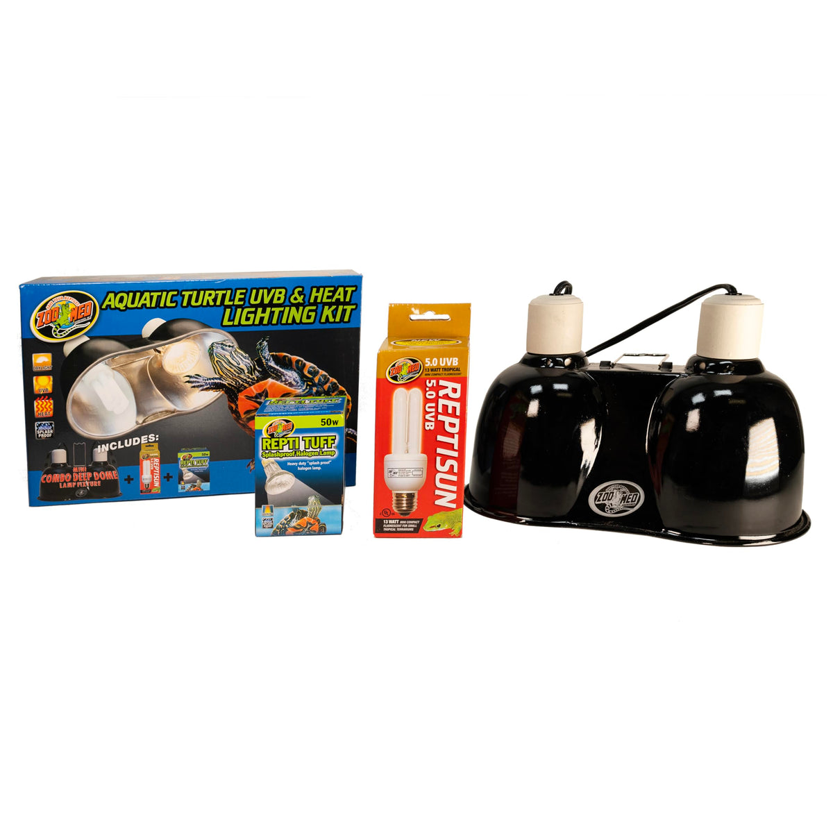 Aquatic Turtle Heat UVB Light Kit E531