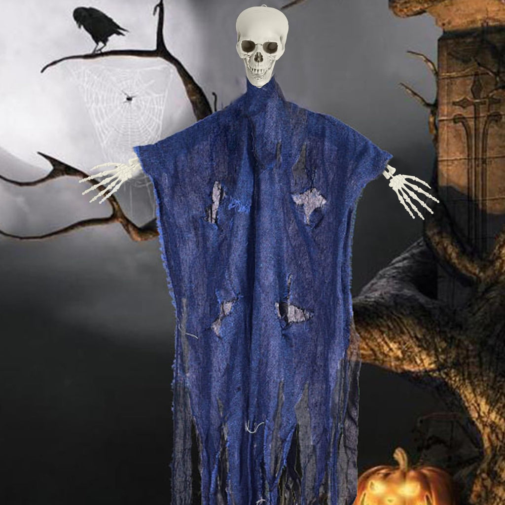 Halloween Skeleton Poseable Prop C9764