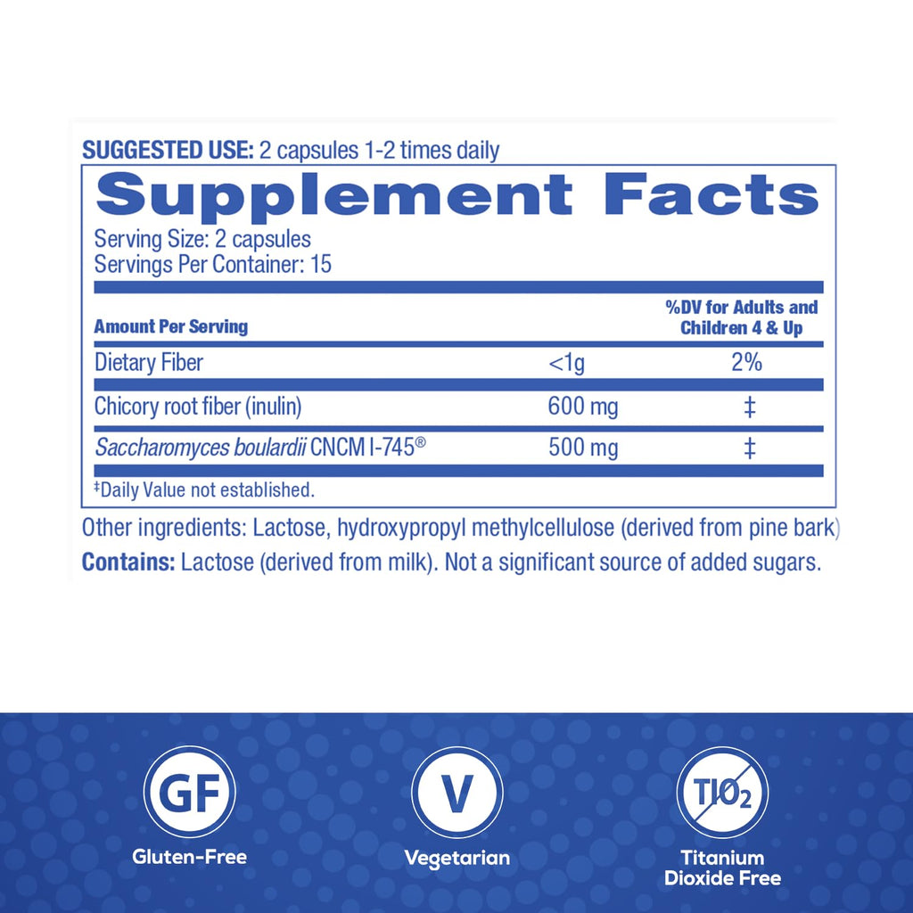 Probiotic and Prebiotic 30 Capsules K29772