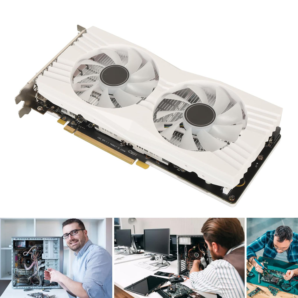 8GB GDDR5 RX 580 Graphics Card with Cooling Fans D1740