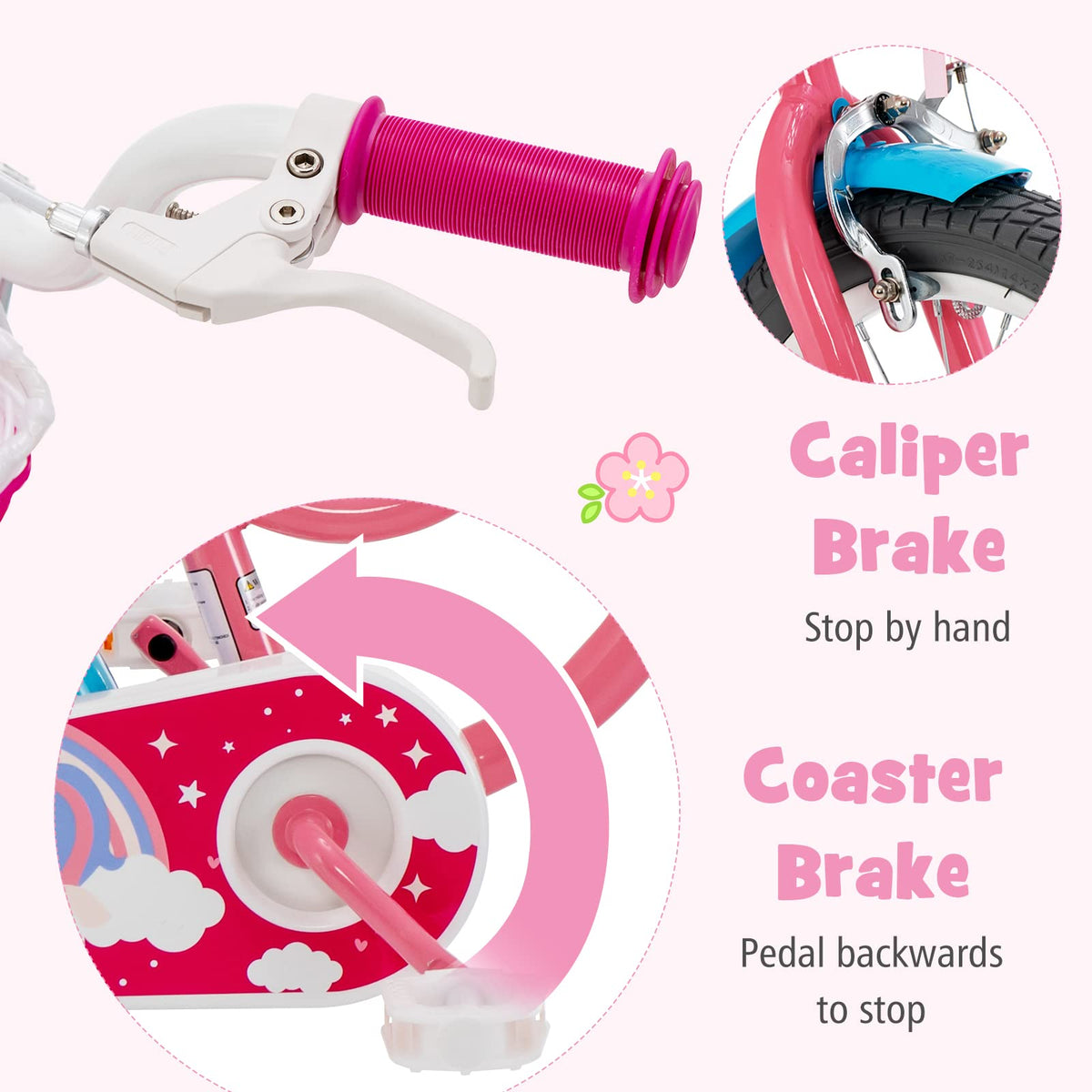 14 Inch Kids Bike with Training Wheels B957