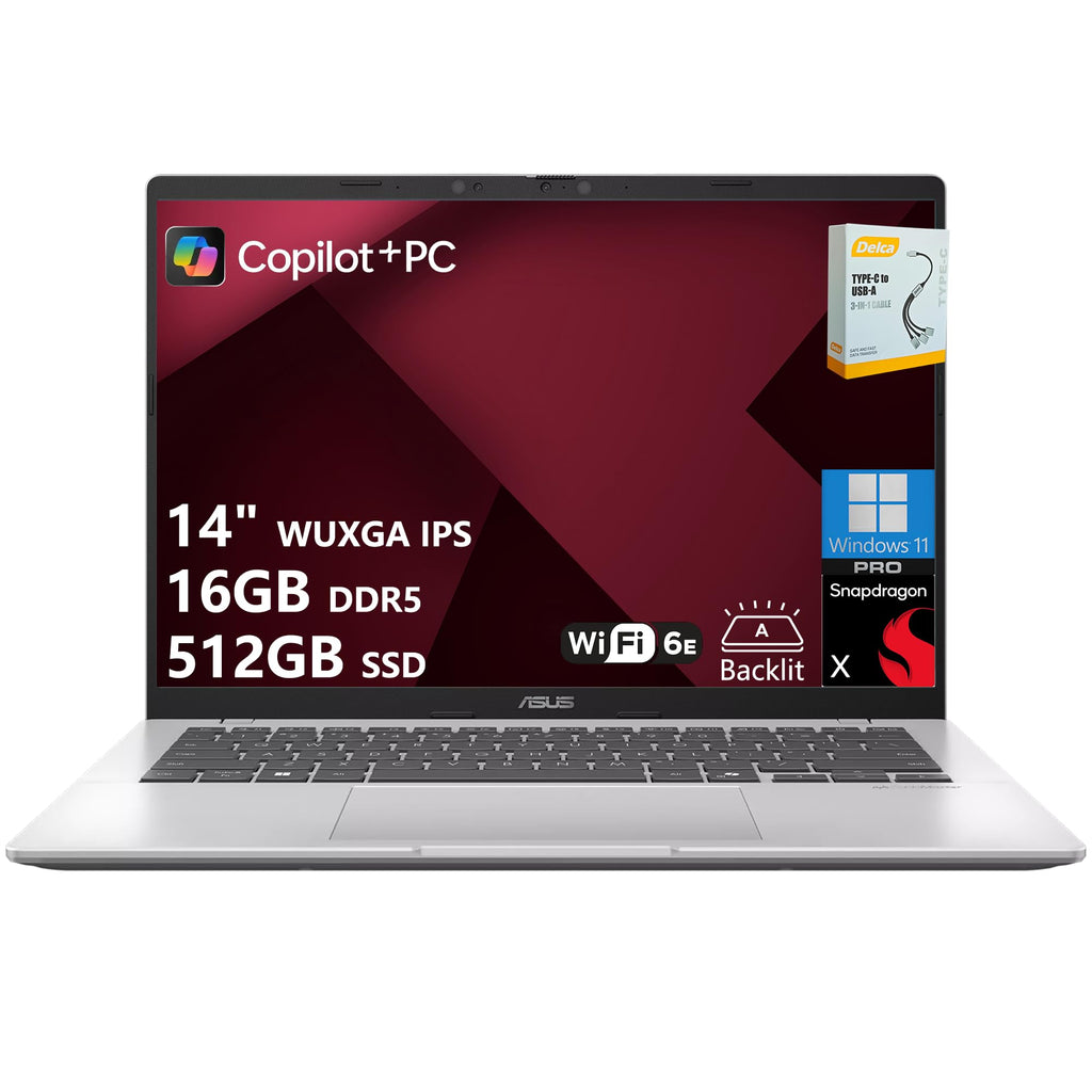 14" WUXGA IPS Anti-Glare 16GB DDR5 512GB SSD Laptop J938