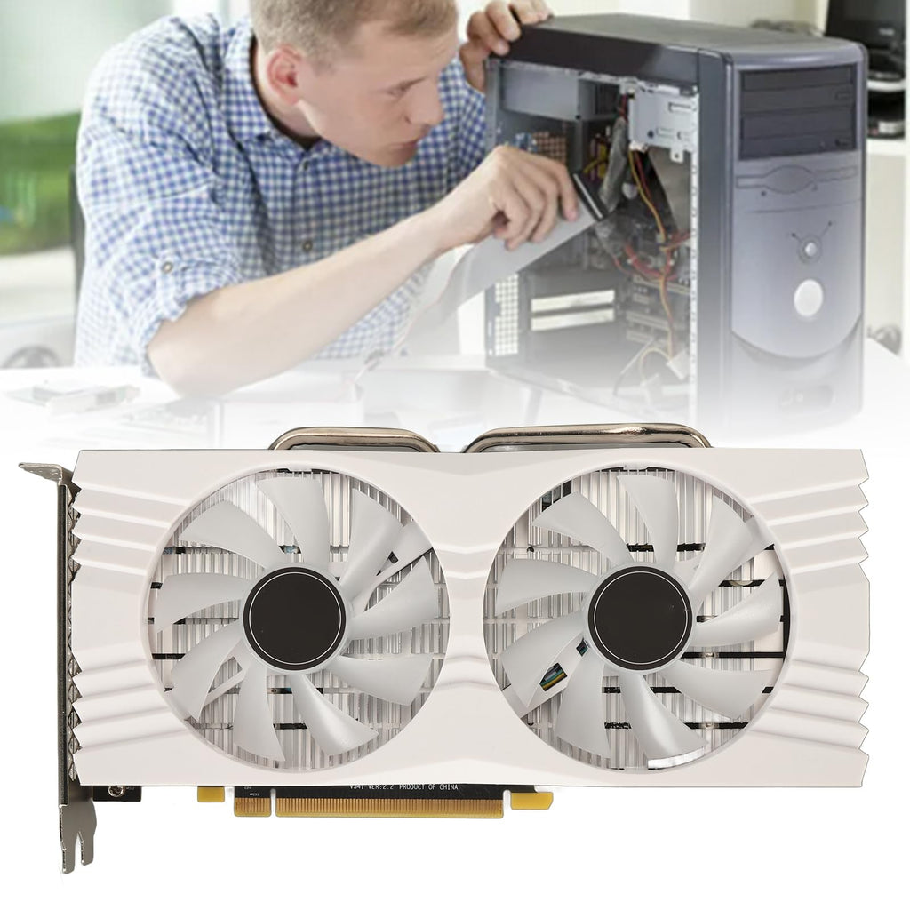 8GB GDDR5 RX 580 Graphics Card with Cooling Fans D1740